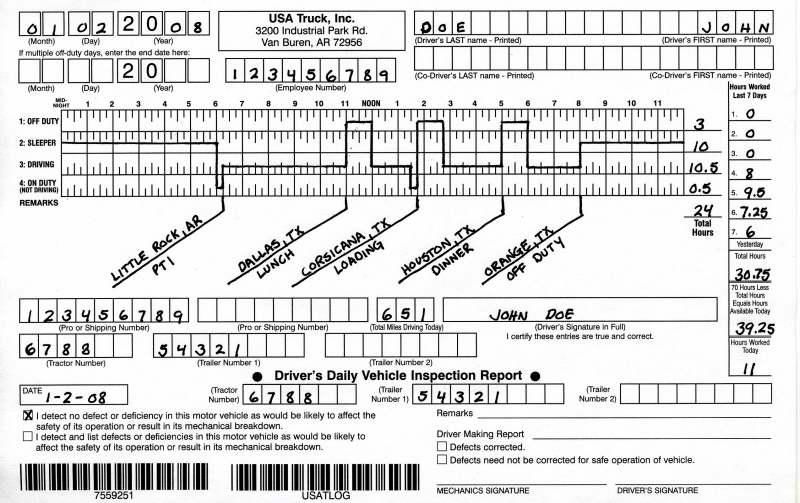 Drivers Hours Of Service Spreadsheet Drivers Hours Of Service Spreadsheet