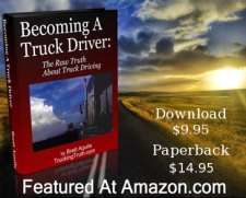 Book cover for Becoming A Truck Driver: The Raw Truth About Trucking