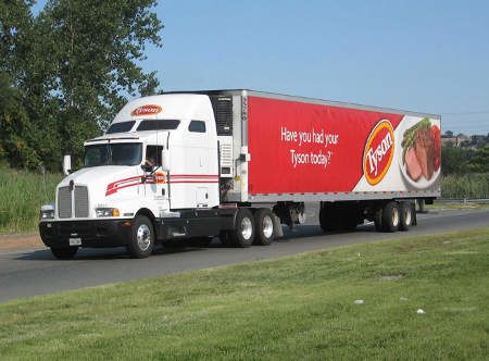 Tyson Foods Truck
